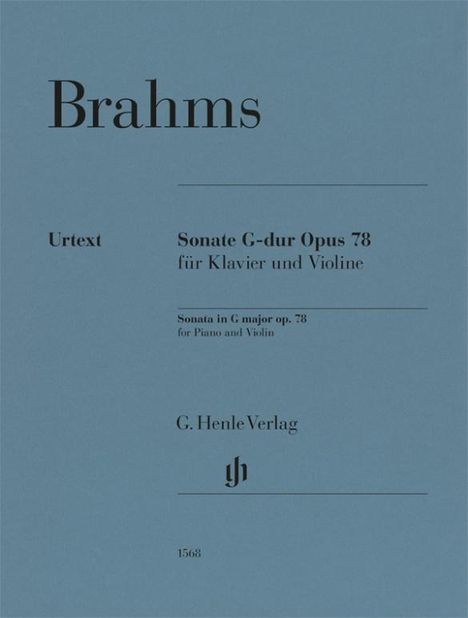 Johannes Brahms: Johannes Brahms - Violinsonate G-dur op. 78, Noten