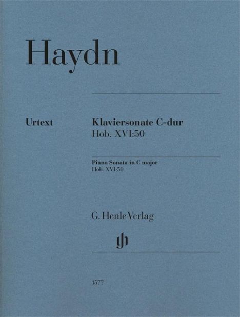 Joseph Haydn: Joseph Haydn - Klaviersonate C-dur Hob. XVI:50, Noten