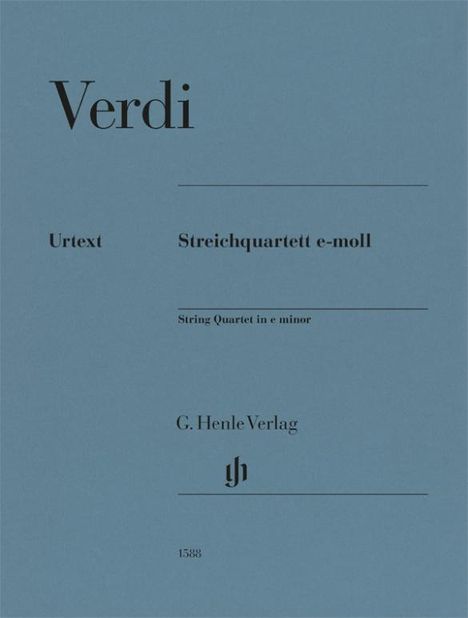 Giuseppe Verdi - Streichquartett e-moll, Buch