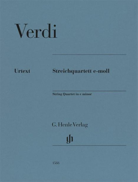 Giuseppe Verdi: Giuseppe Verdi - Streichquartett e-moll, Buch