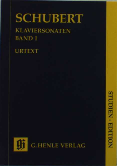 Klaviersonaten, Studien-Edition. Bd.1, Noten