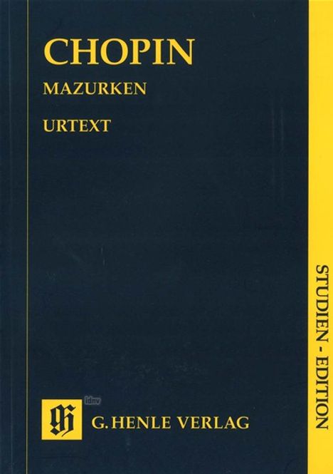 Mazurken, Klavier, Studien-Edition, Noten