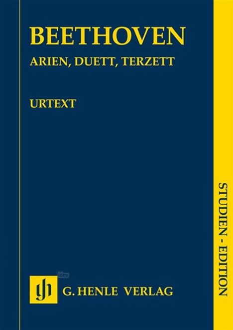 Ludwig van Beethoven: Beethoven, L: Arien, Duett, Terzett, Buch
