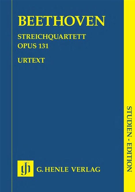 Streichquartett cis-Moll op.131, Studien-Edition, Noten