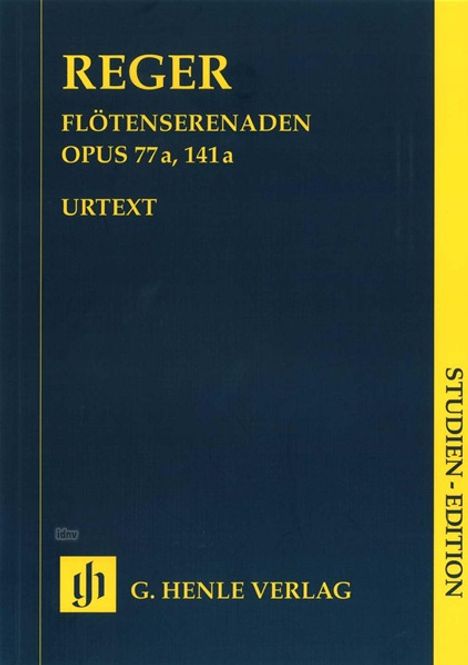 Serenaden für Flöte, Violine und Viola op.77a und op.141a, Partitur, Noten