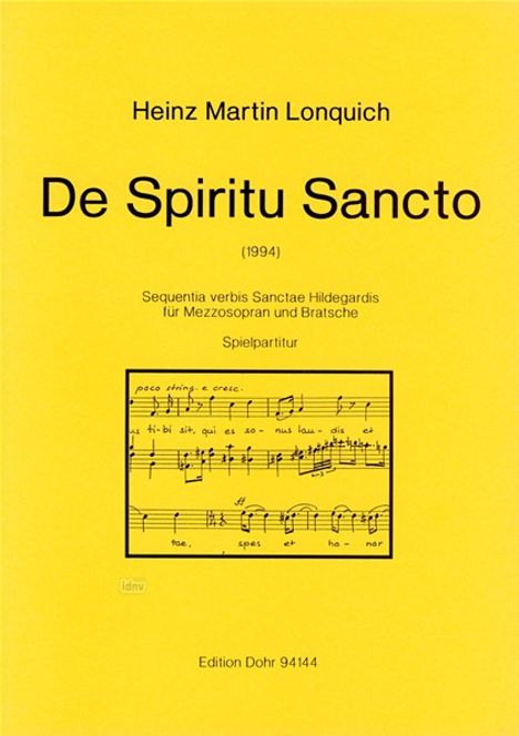 De Spirito sancto, Noten