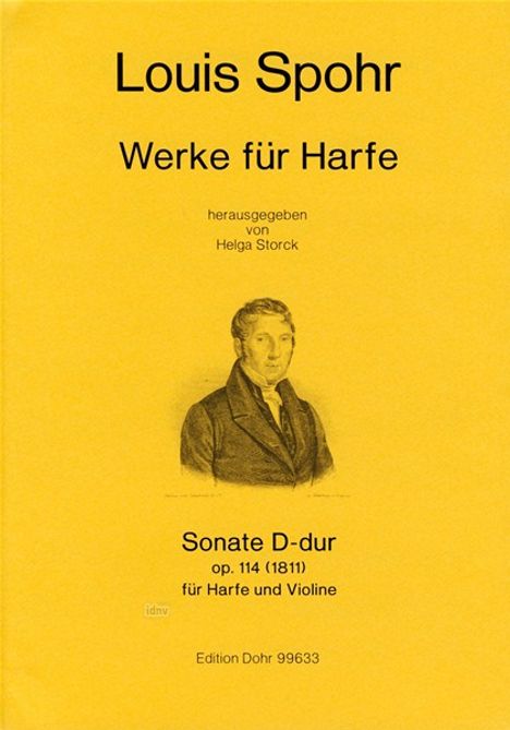 Louis Spohr: Sonate D-Dur op. 114, Noten