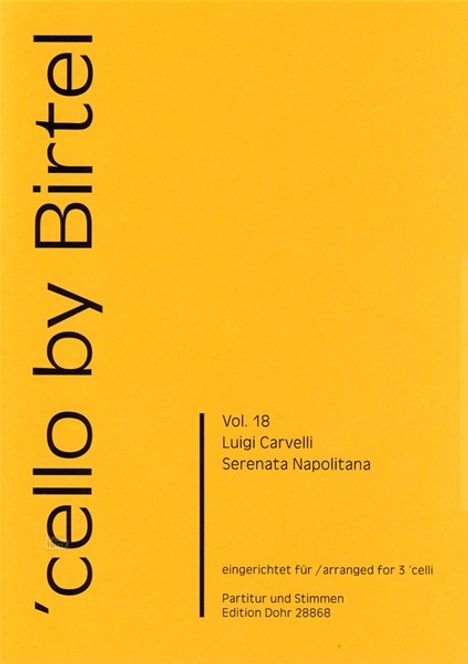Luigi Carvelli: Serenata Napolitana, Noten