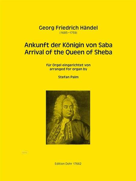 Georg Friedrich Händel: Ankunft der Königin von Saba (Arrival of the Queen of Sheba) aus "Solomon" HWV 67, Noten
