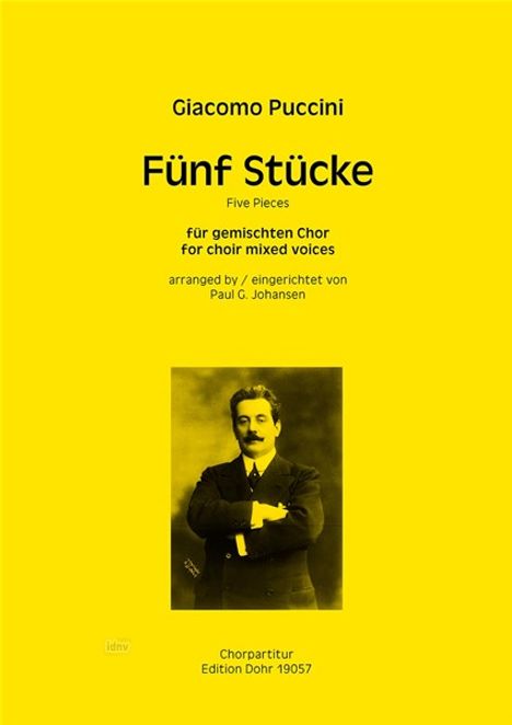 Giacomo Puccini: Fünf Stücke, Noten