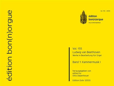 Ludwig van Beethoven: Werke in Bearbeitung für Orgel Bd. 1, Noten