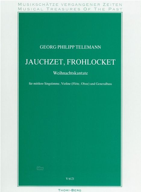 Georg Philipp Telemann: Jauchzet, frohlocket, Noten