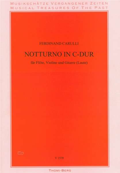 Ferdinand Carulli: Notturno C-dur, Noten