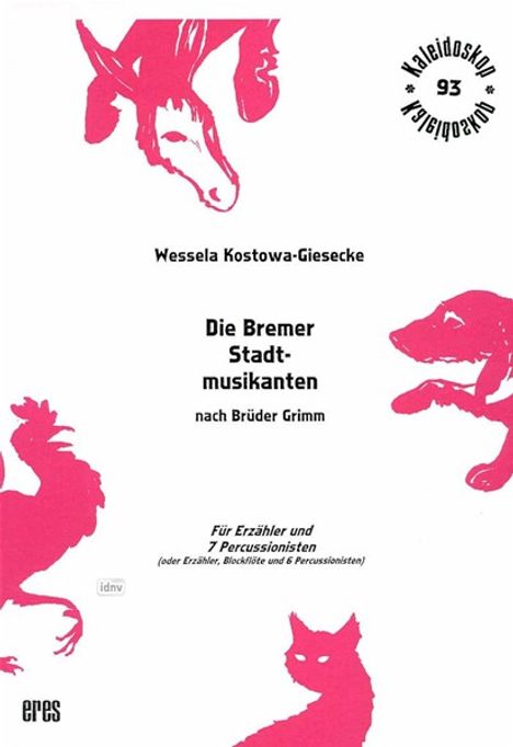 Die Bremer Stadtmusikanten, Noten