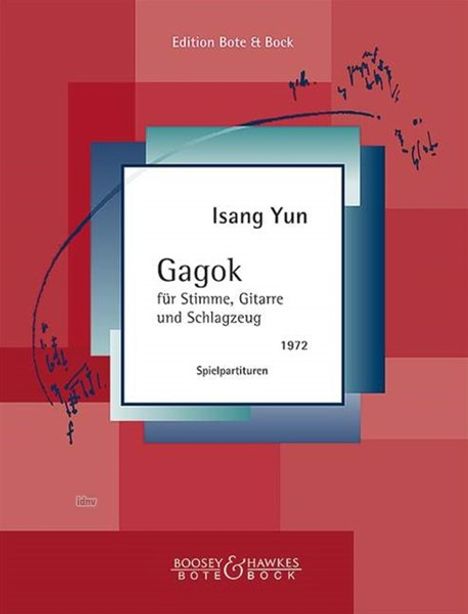 Isang Yun: Gagok, Noten