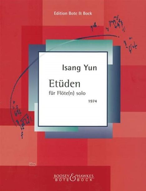 Isang Yun: Yun,I.              :Etüden /Fl(Fl-Picc /GH, Noten