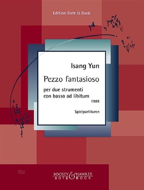 Isang Yun: Pezzo fantasioso, Noten