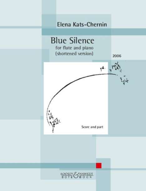 Blue Silence Flöte und Klavier., Buch