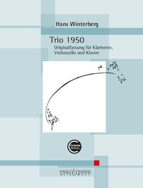 Hans Winterberg: Trio 1950, Noten