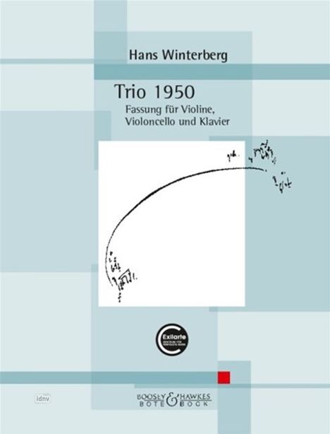 Hans Winterberg: Trio 1950, Noten