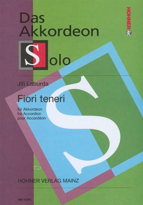 Jirí Laburda: Fiori teneri, Noten