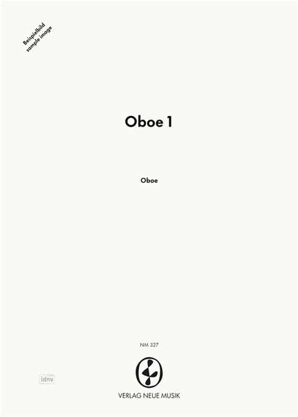 Reiner Bredemeyer: Oboe 1, Noten
