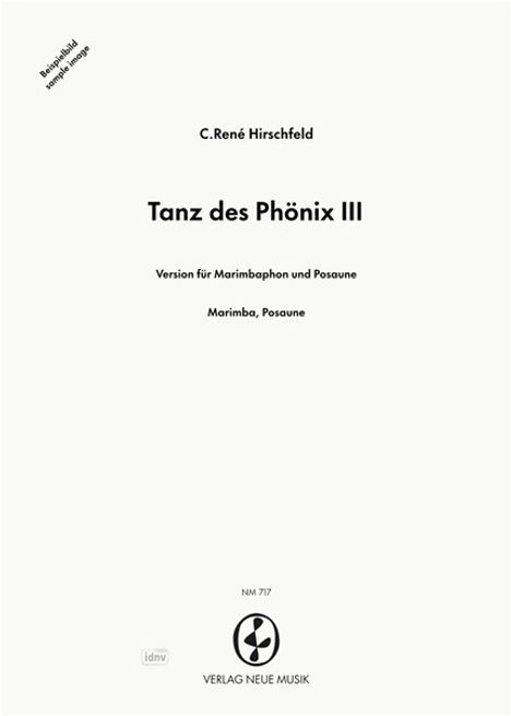C. René Hirschfeld: Tanz des Phönix III op. 50c, Noten