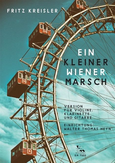 Fritz Kreisler: Ein kleiner Wiener Marsch, Noten