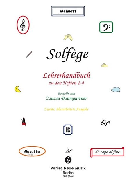 Zsuzsa Baumgartner: Solfège - Lehrerhandbuch, Noten