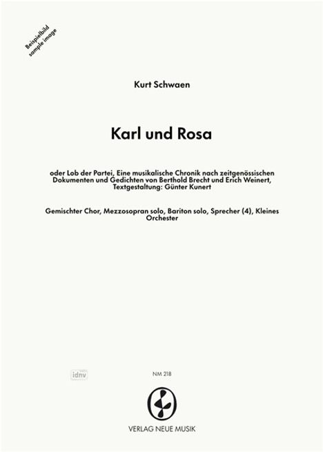 Karl und Rosa, Noten