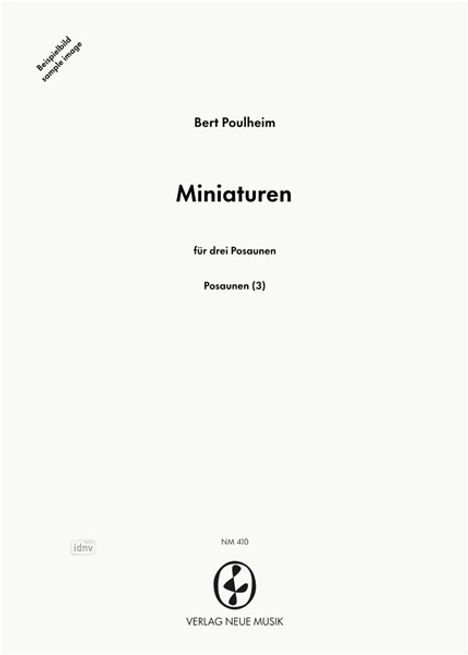 Bert Poulheim: Miniaturen, Noten