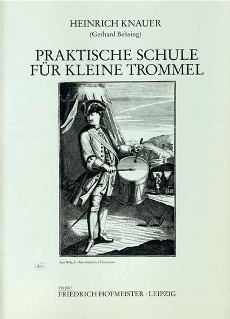 Praktische Schule für Kleine Trommel, Noten