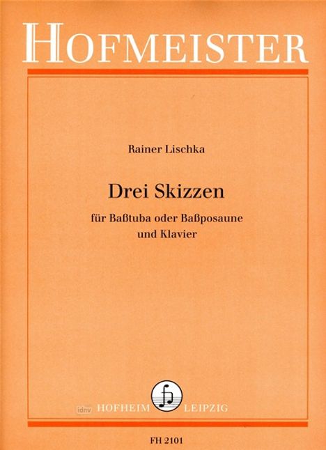 Rainer Lischka: 3 Skizzen, Noten