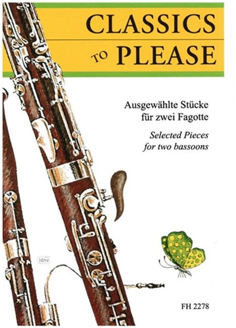 Classics to Please, für 2 Fagotte, m. Audio-CD, Noten