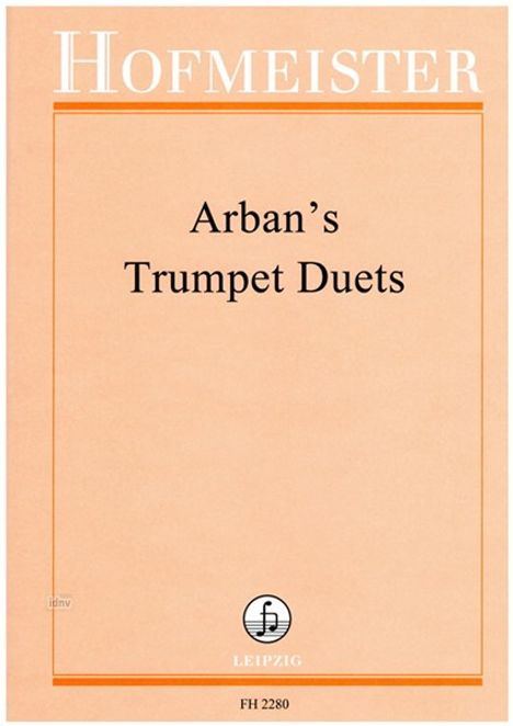 Jean-Baptiste Arban: Arban’s Trompetenduette, Noten