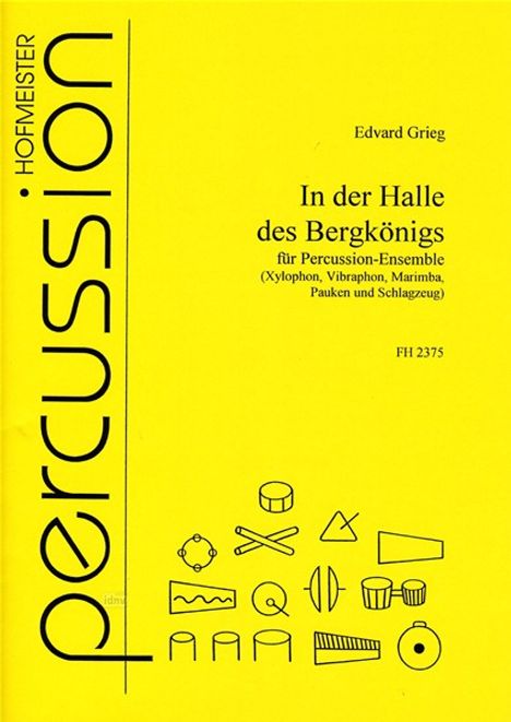 Edvard Grieg: In der Halle des Bergkönigs, Noten