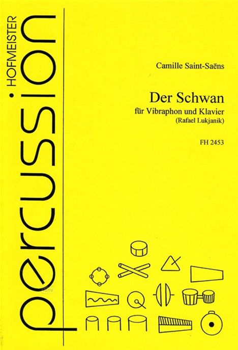 Camille Saint-Saens: Le Cygne aus "Karneval der Tiere", Noten