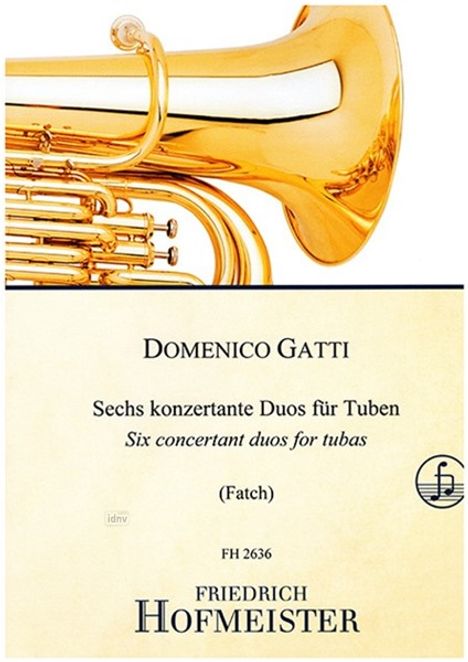 Domenico Gatti: 6 konzertante Duos, Noten