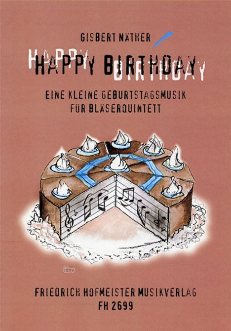 Gisbert Näther: Happy Birthday, Noten