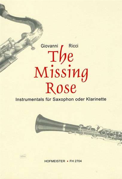 Giovanni Ricci: The Missing Rose. Instrumentals, Noten