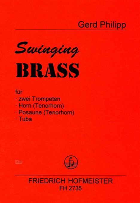 Gerd Rainer Philipp: Swinging Brass, Noten