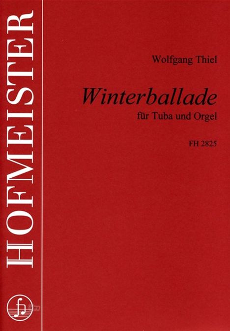 Wolfgang Thiel: Winterballade, Noten