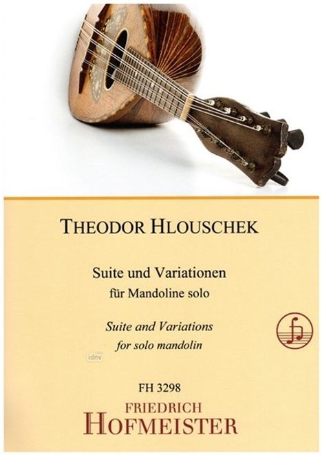 Theodor Hlouschek: Suite und Variationen, Noten