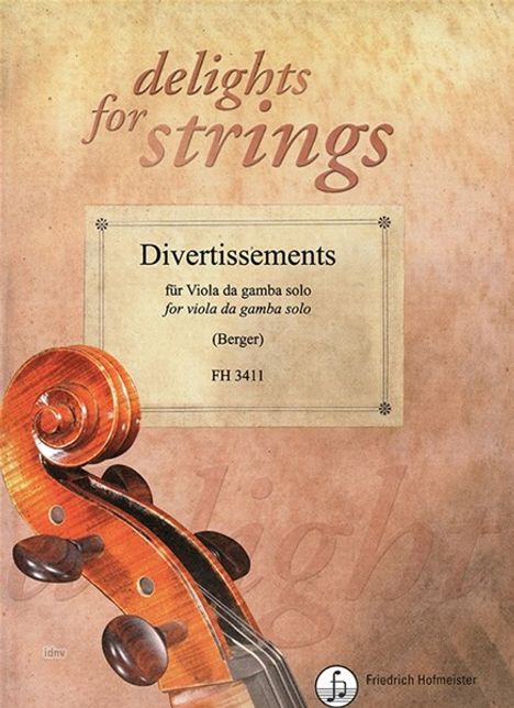 Divertissements, Noten