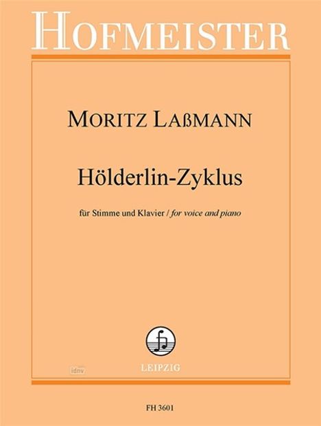Moritz Laßmann: Hölderlin-Zyklus für Singstimme und Klavier, Noten