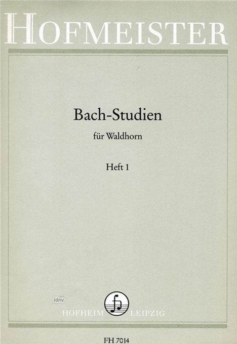 Bach-Studien für Waldhorn, Noten