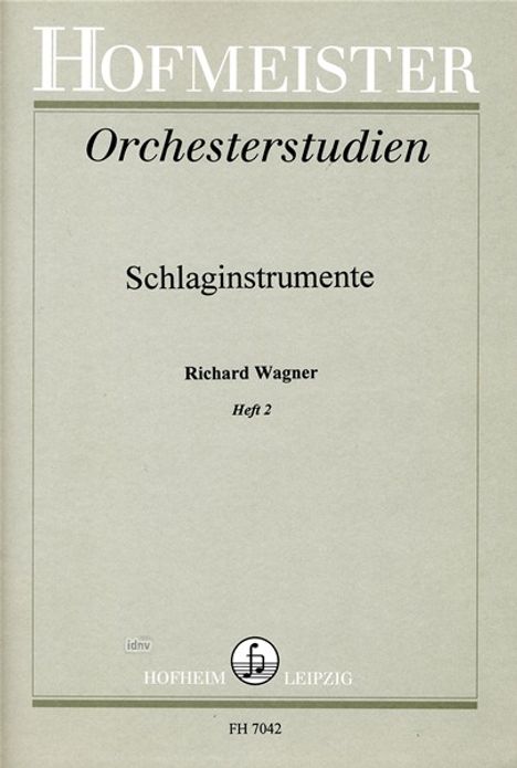 Orchesterstudien für Schlaginstrumente, Noten