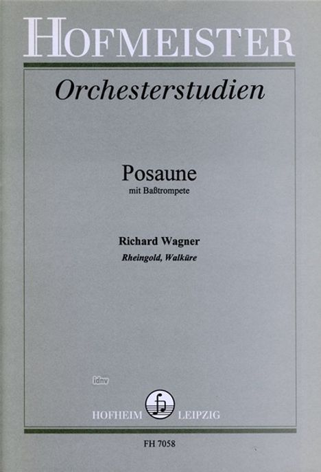 Orchesterstudien für Posaune, Noten