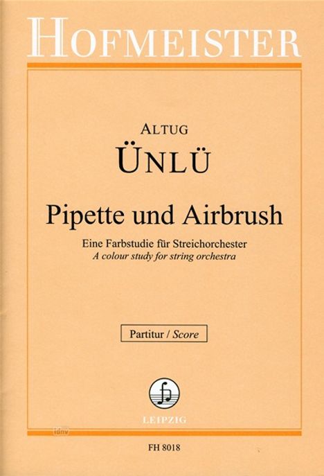 Altug Ünlü: Pipette und Airbrush,, Noten
