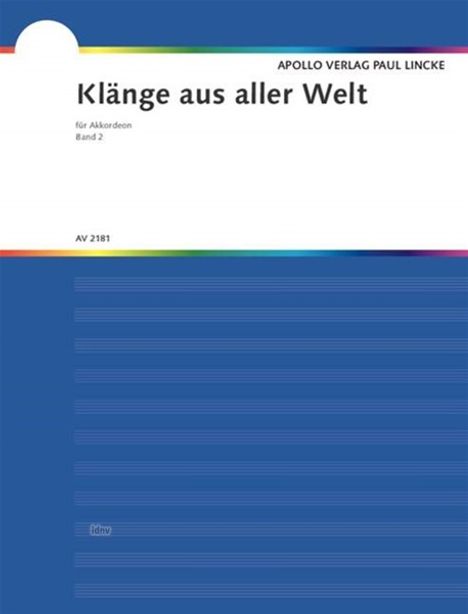 Klänge aus aller Welt, Noten